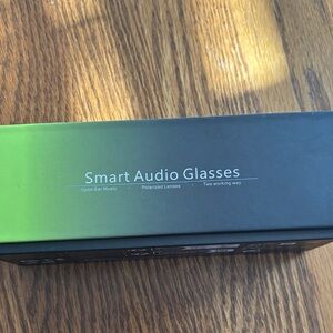 Stylish Black Smart Audio Glasses